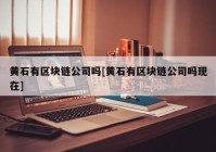 黄石有区块链公司吗[黄石有区块链公司吗现在]